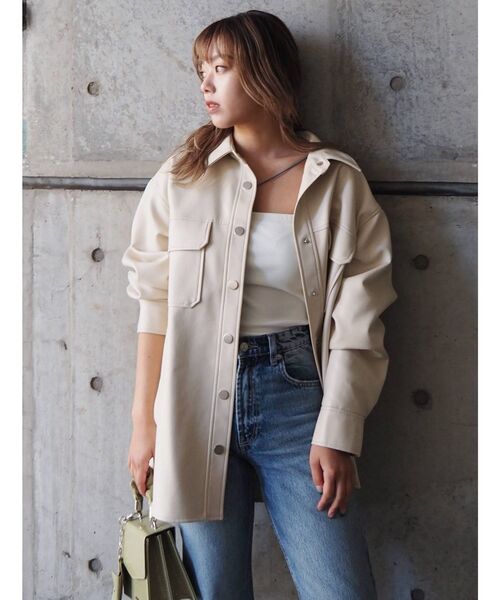 EVRIS(エヴリス)の「カラーストラップリブキャミソール(キャミソール・レディース・グリーン/ホワイト/ブラック/パープル・FREE)」の17枚目の写真