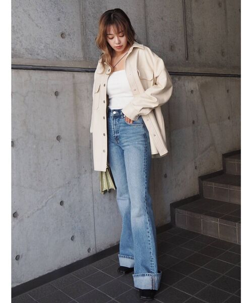 EVRIS(エヴリス)の「カラーストラップリブキャミソール(キャミソール・レディース・グリーン/ホワイト/ブラック/パープル・FREE)」の18枚目の写真