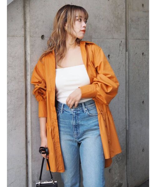 EVRIS(エヴリス)の「カラーストラップリブキャミソール(キャミソール・レディース・グリーン/ホワイト/ブラック/パープル・FREE)」の20枚目の写真