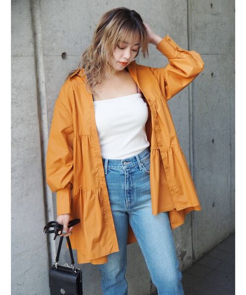 EVRIS(エヴリス)の「カラーストラップリブキャミソール(キャミソール・レディース・グリーン/ホワイト/ブラック/パープル・FREE)」の21枚目の写真