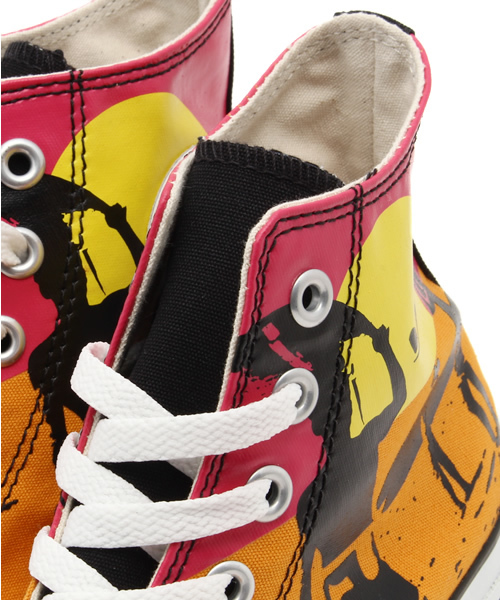 CONVERSE（コンバース）の「ALL STAR THE ENDLESS SUMMER MV HI / オールスター エンドレスサマー MV HI（スニーカー・レディース・オレンジ・8.5/6.5/3/3.5/7.5/9.5/4.5/5/5.5/7/6/4/9/8/10.5）」の7枚目の写真