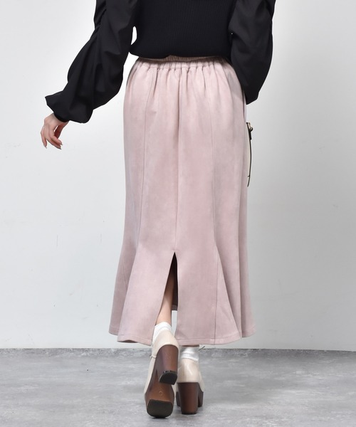 ems excite（エムズエキサイト）の「キリカエマーメイドスカート（スカート・レディース・ブラック/オレンジ/アイボリー/ライトピンク・FREE）」の20枚目の写真