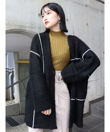 MURUA | アウトリンキングニットガウン(カーディガン/ボレロ)