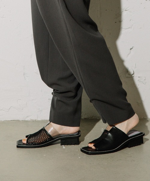 MARECHAL TERRE(マルシャルテル)の「メッシュサンダル(サンダル・レディース・ホワイト/ブラック/グリーン/モカ・22.5cm/23.5cm/24.5cm)」の3枚目の写真