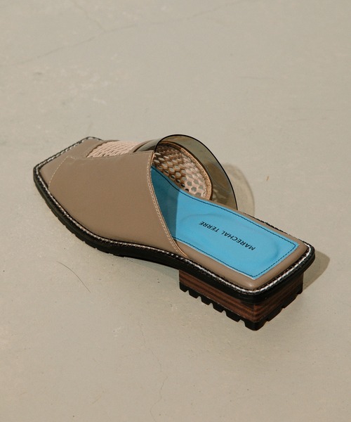 MARECHAL TERRE(マルシャルテル)の「メッシュサンダル(サンダル・レディース・ホワイト/ブラック/グリーン/モカ・22.5cm/23.5cm/24.5cm)」の11枚目の写真