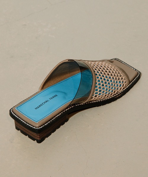 MARECHAL TERRE(マルシャルテル)の「メッシュサンダル(サンダル・レディース・ホワイト/ブラック/グリーン/モカ・22.5cm/23.5cm/24.5cm)」の12枚目の写真