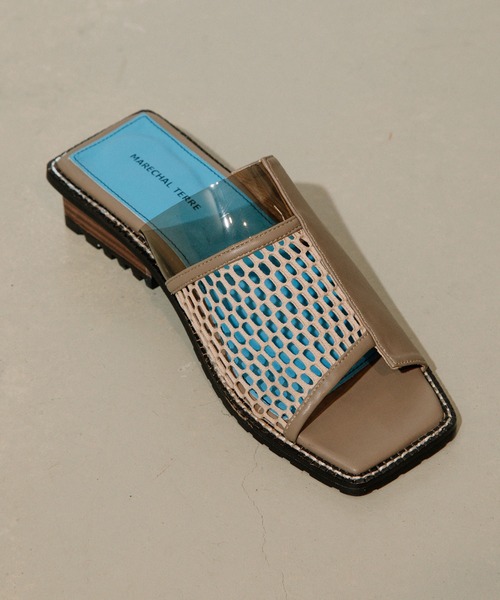 MARECHAL TERRE(マルシャルテル)の「メッシュサンダル(サンダル・レディース・ホワイト/ブラック/グリーン/モカ・22.5cm/23.5cm/24.5cm)」の13枚目の写真