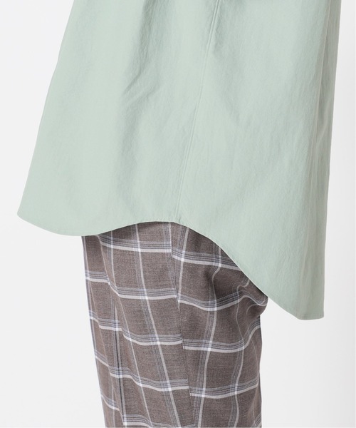 417 EDIFICE（フォーワンセブンエディフィス）の「ダブルポケット バンドカラーシャツ（シャツ/ブラウス・メンズ・グレー/グリーン/ブルー・SMALL/MEDIUM/LARGE）」の7枚目の写真