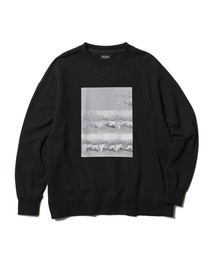 MR.OLIVE×青木柊野 コラボレーション / TYPE- B PRINT スウェット(トレーナー)