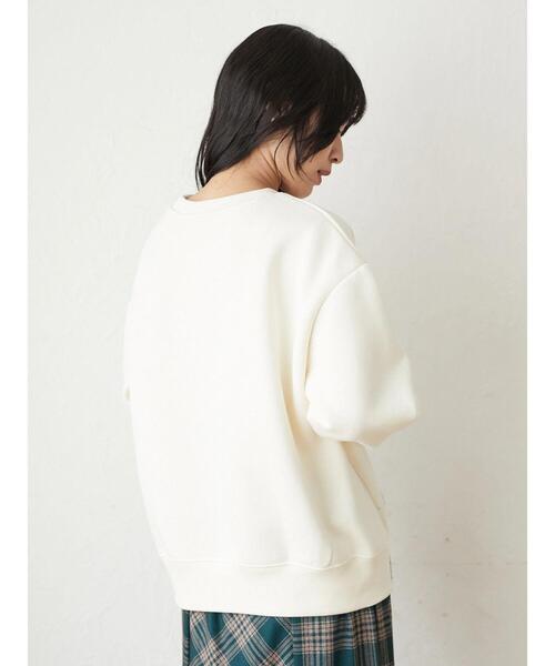 Green　Parks（グリーンパークス）の「裏起毛ロゴプルオーバー＊（スウェット・レディース・グレー/ブルー/グリーン/アイボリー・FREE）」の9枚目の写真