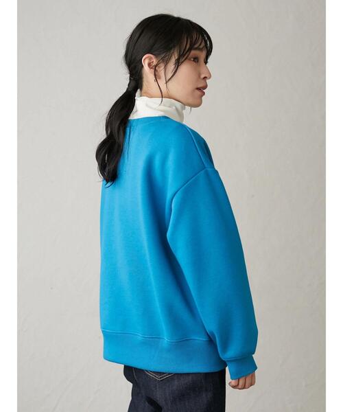 Green　Parks（グリーンパークス）の「裏起毛ロゴプルオーバー＊（スウェット・レディース・グレー/ブルー/グリーン/アイボリー・FREE）」の13枚目の写真