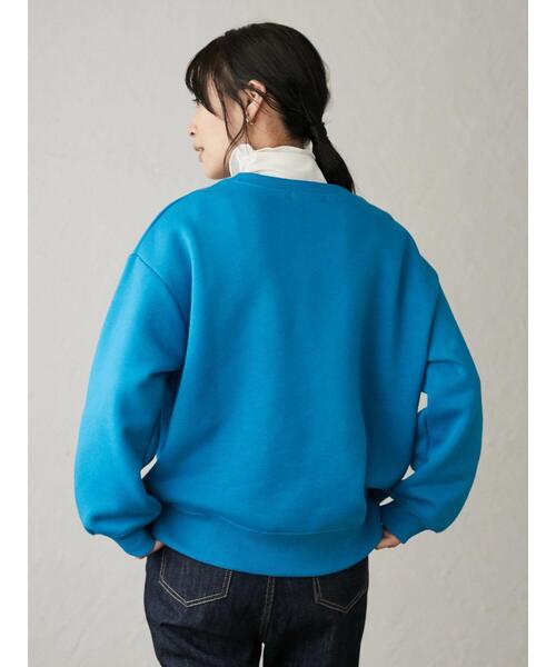 Green　Parks（グリーンパークス）の「裏起毛ロゴプルオーバー＊（スウェット・レディース・グレー/ブルー/グリーン/アイボリー・FREE）」の14枚目の写真