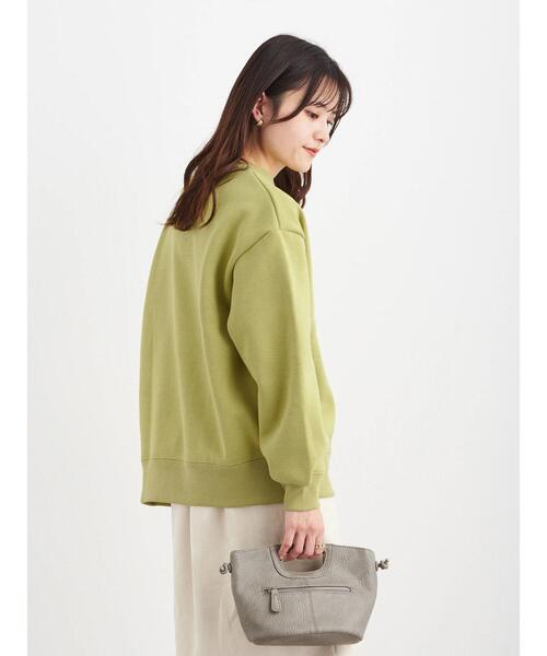 Green　Parks（グリーンパークス）の「裏起毛ロゴプルオーバー＊（スウェット・レディース・グレー/ブルー/グリーン/アイボリー・FREE）」の17枚目の写真