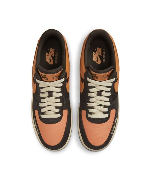 NIKE（ナイキ）の「ナイキ エア フォース 1 GTX メンズシューズ / Nike Air Force 1 GTX ＜24-30cm 展開＞（スニーカー・メンズ・ダークブラウン/カーキ系・28/29.5/27/25/26/24.5/27.5/29/30/26.5/24/25.5/28.5）」の14枚目の写真