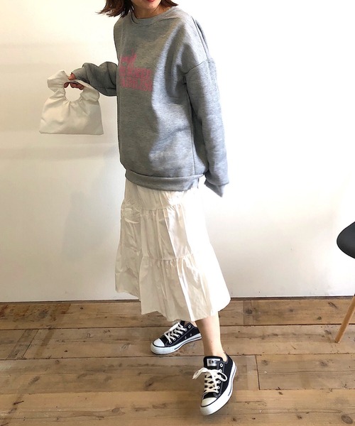 Kotoe(コトエ)の「キャンバス調シャーリングハンドバッグ(ハンドバッグ・レディース・ホワイト/ブラック・FREE)」の13枚目の写真