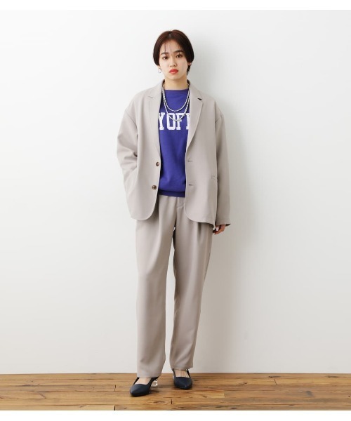 RODEO CROWNS WIDE BOWL（ロデオクラウンズワイドボウル）の「イージータックパンツ（その他パンツ・レディース・ブラック/ライトグレー/ベージュ・FREE）」の15枚目の写真