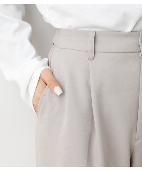 RODEO CROWNS WIDE BOWL（ロデオクラウンズワイドボウル）の「イージータックパンツ（その他パンツ・レディース・ブラック/ライトグレー/ベージュ・FREE）」の14枚目の写真