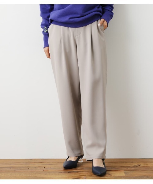 RODEO CROWNS WIDE BOWL（ロデオクラウンズワイドボウル）の「イージータックパンツ（その他パンツ・レディース・ブラック/ライトグレー/ベージュ・FREE）」の19枚目の写真