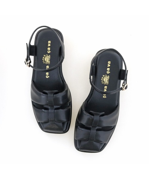 cava cava（サヴァサヴァ）の「パデッドグルカサンダル　-7420077（サンダル・レディース・オリーブ/ライトベージュ/ブラック・23.0cm/24.5cm/23.5cm/22.5cm/24.0cm）」の7枚目の写真