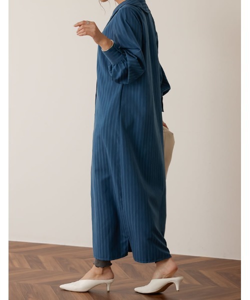 Re:EDIT（リエディ）の「裾メローリブレギンス（レギンス/スパッツ・レディース・ブラック/ダークグレー/グレー・MEDIUM）」の7枚目の写真