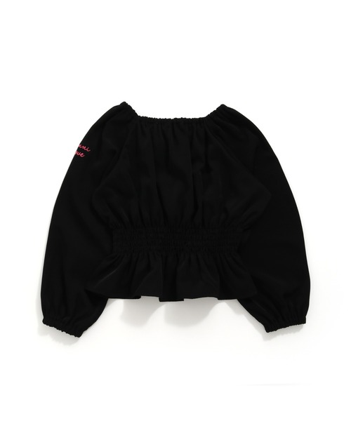 JENNI love（ジェニィラブ）の「ウエストシャーリングトップス（Tシャツ/カットソー・キッズ・ブラック/ベージュ/ピンク・160cm/130cm/150cm/140cm）」の11枚目の写真