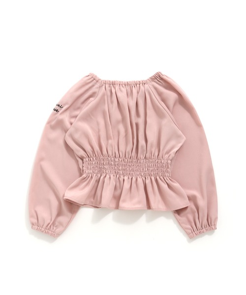 JENNI love（ジェニィラブ）の「ウエストシャーリングトップス（Tシャツ/カットソー・キッズ・ブラック/ベージュ/ピンク・160cm/130cm/150cm/140cm）」の15枚目の写真