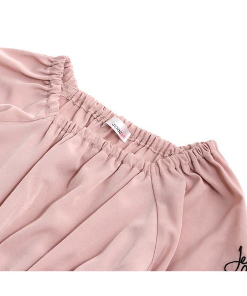 JENNI love（ジェニィラブ）の「ウエストシャーリングトップス（Tシャツ/カットソー・キッズ・ブラック/ベージュ/ピンク・160cm/130cm/150cm/140cm）」の16枚目の写真