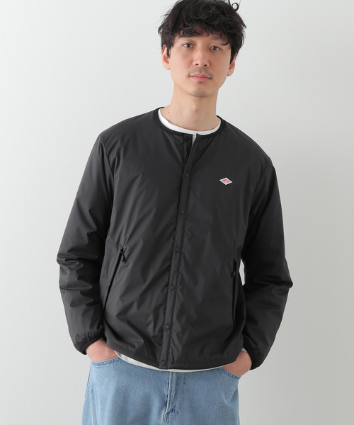 417 EDIFICE(フォーワンセブンエディフィス)の「【DANTON / ダントン】INSULATION JACKET(ブルゾン・メンズ・カーキ/ネイビー/ブラック/ベージュ・MEDIUM/X-LARGE/LARGE)」の2枚目の写真