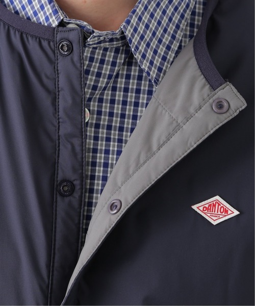 417 EDIFICE(フォーワンセブンエディフィス)の「【DANTON / ダントン】INSULATION JACKET(ブルゾン・メンズ・カーキ/ネイビー/ブラック/ベージュ・MEDIUM/X-LARGE/LARGE)」の12枚目の写真