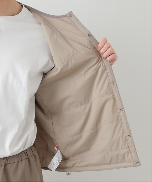 417 EDIFICE(フォーワンセブンエディフィス)の「【DANTON / ダントン】INSULATION JACKET(ブルゾン・メンズ・カーキ/ネイビー/ブラック/ベージュ・MEDIUM/X-LARGE/LARGE)」の6枚目の写真