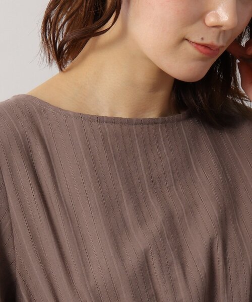 SOUP（スープ）の「◆洗える・上品フェミニン/フィット＆フレアカラミレースワンピース（ワンピース・レディース・ブラック/ブラウン系その他/ライトパープル・11/15 /13/09/07）」の20枚目の写真