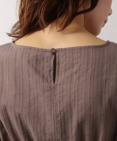 SOUP（スープ）の「◆洗える・上品フェミニン/フィット＆フレアカラミレースワンピース（ワンピース・レディース・ブラック/ブラウン系その他/ライトパープル・11/15 /13/09/07）」の21枚目の写真