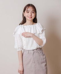 flower | フレアフローラルブラウス(シャツ/ブラウス)