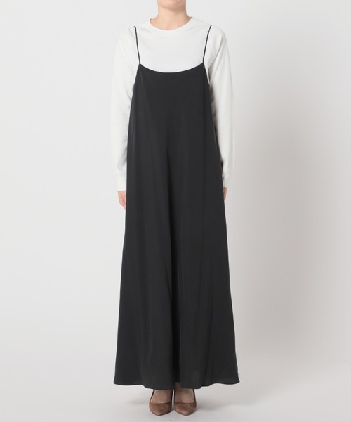 plage（プラージュ）の「Fibrilキャミワンピース◆（ワンピース・レディース・ブラック/ベージュ/ブルー系その他・38/36）」の13枚目の写真