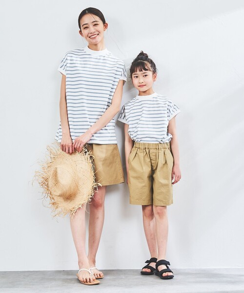 coen(コーエン)の「リピT・綿100%USAコットンハイネックTシャツ#(Tシャツ/カットソー・レディース・ホワイト/ライトグレー/モカ/ベージュ/その他1/ダークグレー/ブラック/ケリー/その他2/ライトブルー/シャーベット/ナチュラル/その他3/その他4/オレンジ・L/M)」の20枚目の写真