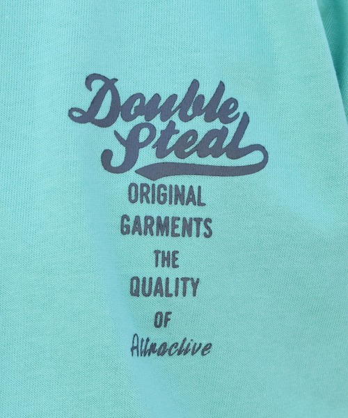 DOUBLE STEAL(ダブルスティール)の「Street Girl 半袖Tシャツ(Tシャツ/カットソー・メンズ・ホワイト/ミント/ライトベージュ/ブラック・LARGE/MEDIUM/X-LARGE)」の19枚目の写真