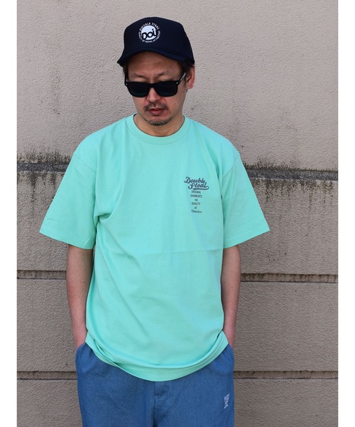 DOUBLE STEAL(ダブルスティール)の「Street Girl 半袖Tシャツ(Tシャツ/カットソー・メンズ・ホワイト/ミント/ライトベージュ/ブラック・LARGE/MEDIUM/X-LARGE)」の20枚目の写真