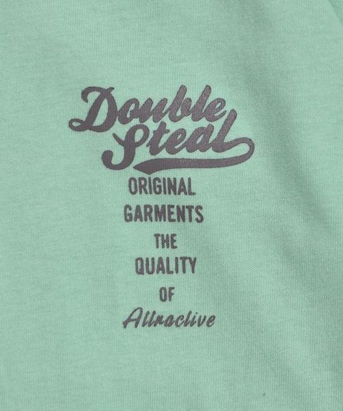 DOUBLE STEAL(ダブルスティール)の「Street Girl 半袖Tシャツ(Tシャツ/カットソー・メンズ・ホワイト/ミント/ライトベージュ/ブラック・LARGE/MEDIUM/X-LARGE)」の15枚目の写真