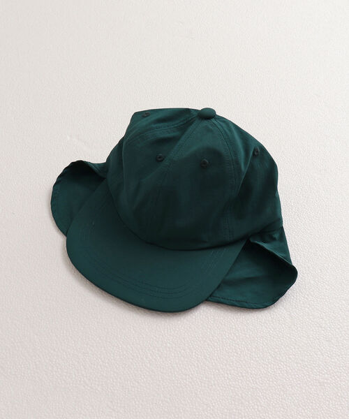 GLOSTER（グロスター）の「【GLOSTER/グロスター】NYLON SUN SHADE CAP ナイロンサンシェイドキャップ（キャップ・メンズ・ブラック/ベージュ/グリーン・FREE）」の4枚目の写真
