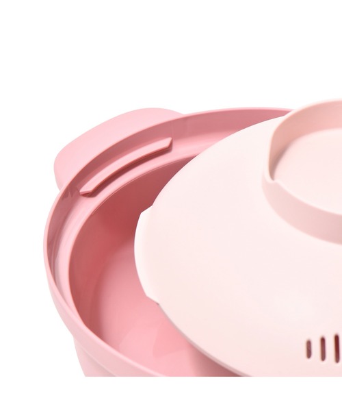 Francfranc（フランフラン）の「らくチン レンジ調理鍋 ピンク（鍋/フライパン・レディース・ピンク・FREE）」の5枚目の写真