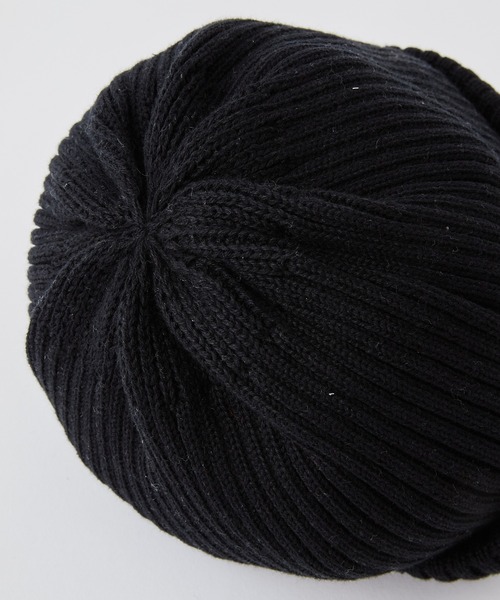 CIAOPANIC（チャオパニック）の「コットン100％の丈夫なコシ！ビーニーキャップ（キャップ・メンズ・ブラック/ブラウン/ブルー/アイボリー・FREE）」の6枚目の写真