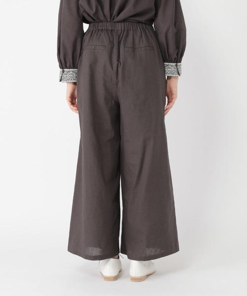 studio CLIP(スタディオクリップ)の「【はなさんコラボ】幾何学柄刺繍パンツ(その他パンツ・レディース・スモーク/ブラウン/グリーン・FREE/TF/PF)」の22枚目の写真