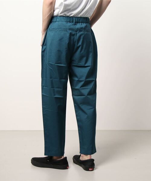 BACK NUMBER（バックナンバー）の「【接触冷感】【BACK NUMBER】「COOL」レギュラーイージーパンツ（その他パンツ・メンズ・オフホワイト/グリーン・XL/L/M/S）」の4枚目の写真