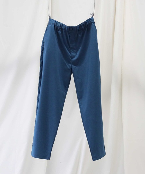 BACK NUMBER（バックナンバー）の「【接触冷感】【BACK NUMBER】「COOL」レギュラーイージーパンツ（その他パンツ・メンズ・オフホワイト/グリーン・XL/L/M/S）」の11枚目の写真