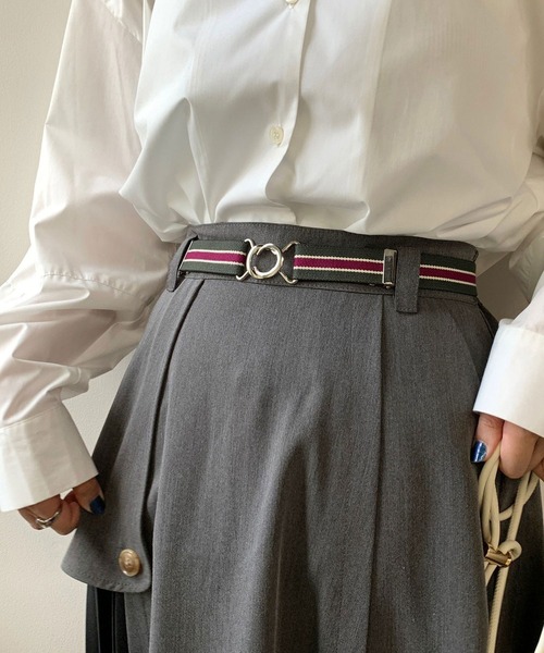 179/WG（イチナナキュウダブルジー）の「ゴムベルト（ベルト・レディース・ブラック/その他3/その他1/その他4/その他2/その他5/その他6/その他7/その他8・FREE）」の6枚目の写真