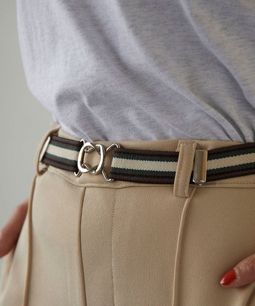 179/WG（イチナナキュウダブルジー）の「ゴムベルト（ベルト・レディース・ブラック/その他3/その他1/その他4/その他2/その他5/その他6/その他7/その他8・FREE）」の21枚目の写真