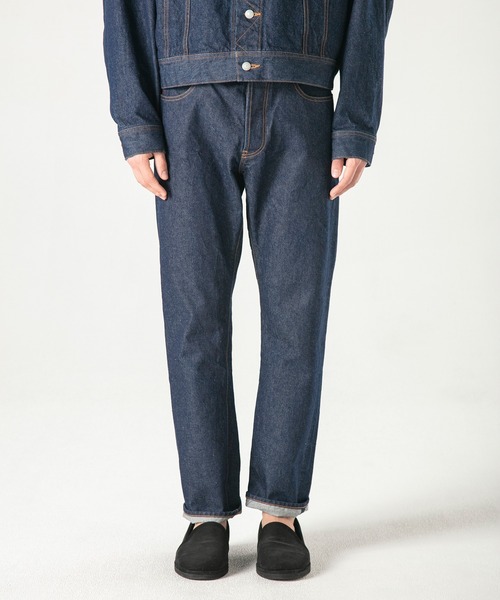 VICTIM(ヴィクティム)の「VICTIM ヴィクティム / OW DENIM PANTS / VTM-22-P-025(デニムパンツ・メンズ・インディゴブルー・M/L/XL)」の8枚目の写真