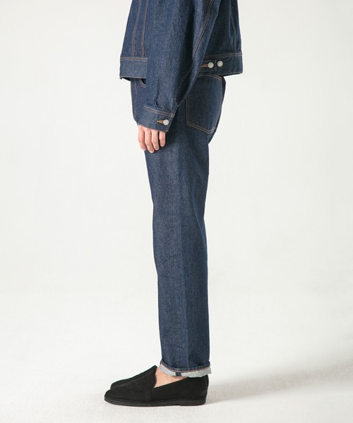 VICTIM(ヴィクティム)の「VICTIM ヴィクティム / OW DENIM PANTS / VTM-22-P-025(デニムパンツ・メンズ・インディゴブルー・M/L/XL)」の9枚目の写真