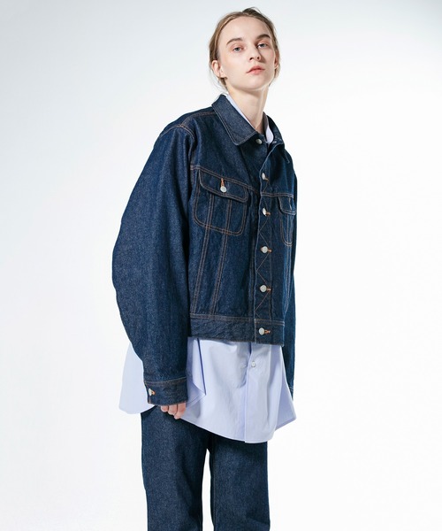 VICTIM(ヴィクティム)の「VICTIM ヴィクティム / OW DENIM PANTS / VTM-22-P-025(デニムパンツ・メンズ・インディゴブルー・M/L/XL)」の13枚目の写真