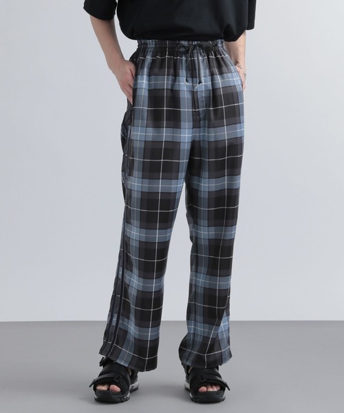 HARE(ハレ)の「チェックラインイージーパンツ(HARE)(その他パンツ・メンズ・ブラック/オフホワイト・FREE)」の8枚目の写真